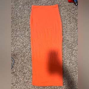 Naked wardrobe full length skirt